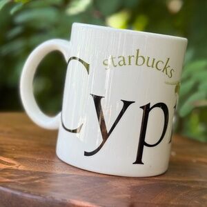 Starbucks Cyprus City Mug, part of the Collector Series 2002